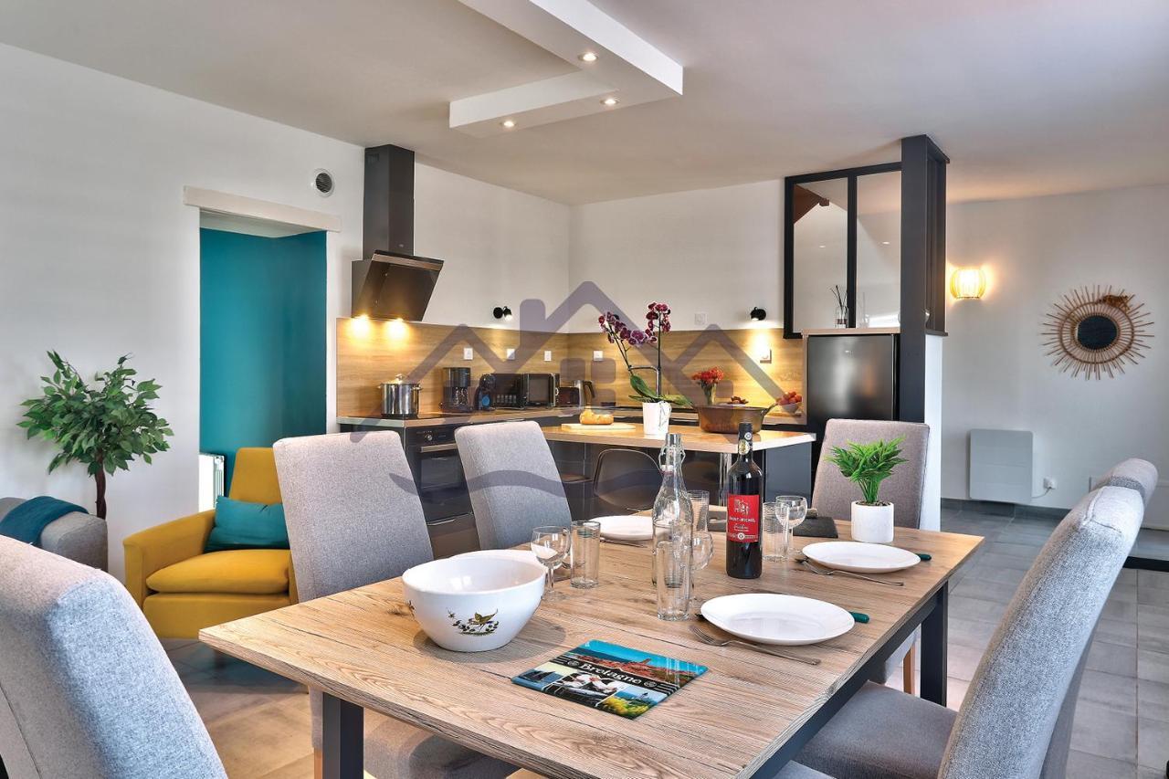 Villa Localise - M33B - Kerbraz, Maison En Duplex Avec Jardin Clos Au Guilvinec - Tout A Pied, Plages, Port, Centre, Commerces, Marche - Wif Inclus - Linge De Lit Inclus Extérieur photo