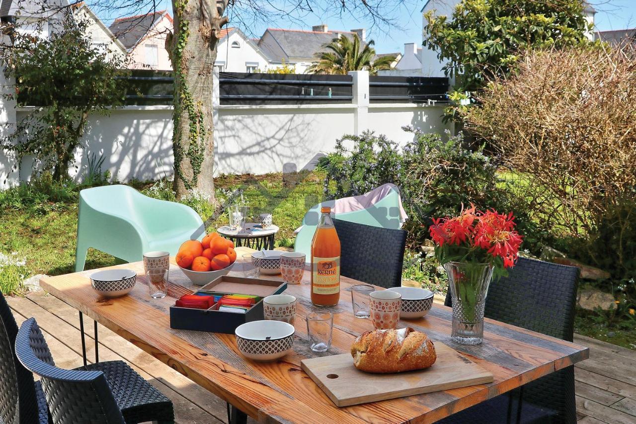 Villa Localise - M33B - Kerbraz, Maison En Duplex Avec Jardin Clos Au Guilvinec - Tout A Pied, Plages, Port, Centre, Commerces, Marche - Wif Inclus - Linge De Lit Inclus Extérieur photo