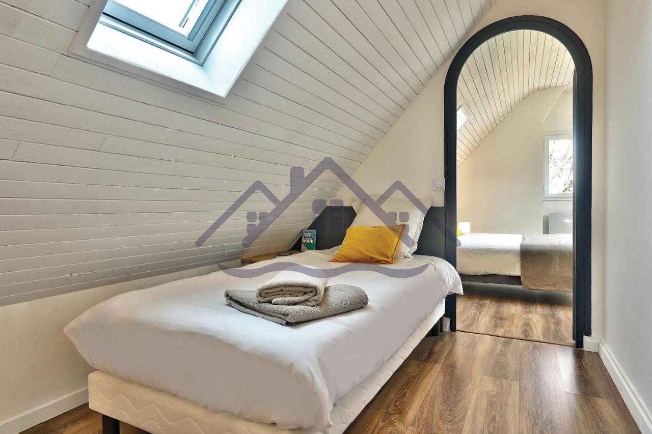 Villa Localise - M33B - Kerbraz, Maison En Duplex Avec Jardin Clos Au Guilvinec - Tout A Pied, Plages, Port, Centre, Commerces, Marche - Wif Inclus - Linge De Lit Inclus Extérieur photo