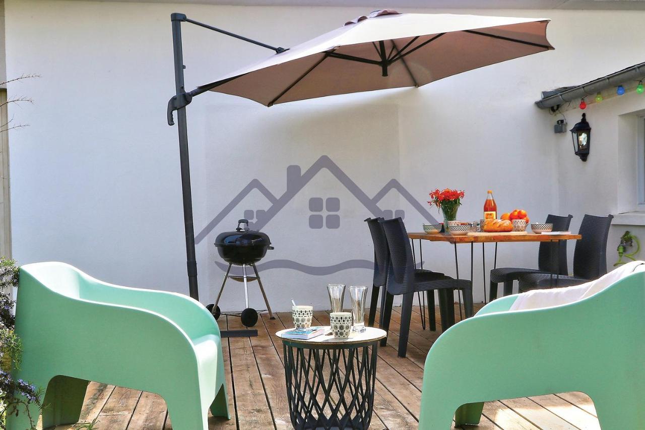Villa Localise - M33B - Kerbraz, Maison En Duplex Avec Jardin Clos Au Guilvinec - Tout A Pied, Plages, Port, Centre, Commerces, Marche - Wif Inclus - Linge De Lit Inclus Extérieur photo