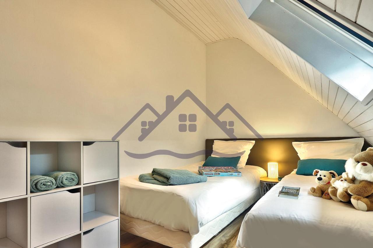 Villa Localise - M33B - Kerbraz, Maison En Duplex Avec Jardin Clos Au Guilvinec - Tout A Pied, Plages, Port, Centre, Commerces, Marche - Wif Inclus - Linge De Lit Inclus Extérieur photo