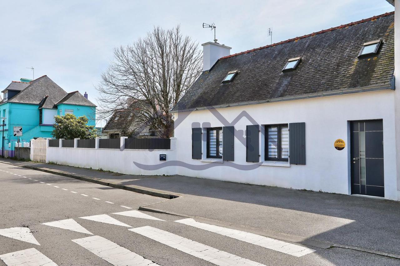 Villa Localise - M33B - Kerbraz, Maison En Duplex Avec Jardin Clos Au Guilvinec - Tout A Pied, Plages, Port, Centre, Commerces, Marche - Wif Inclus - Linge De Lit Inclus Extérieur photo